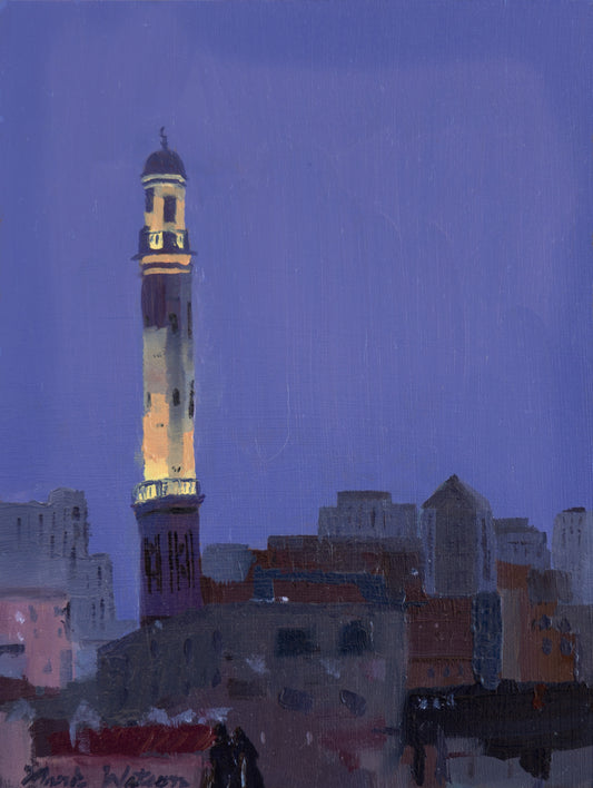 Old Dubai at Night